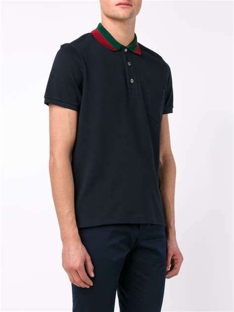 where to buy gucci polo shirts|gucci navy striped polo shirt.